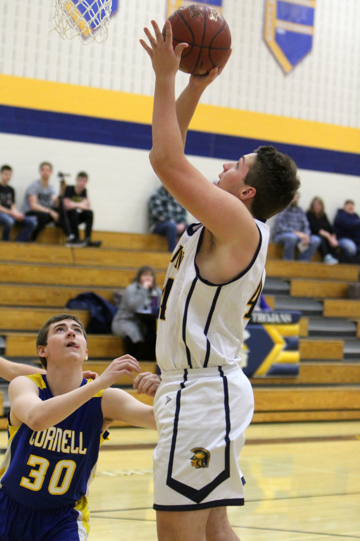 Cornell at New Auburn boys basketball 2-18-19